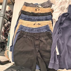 7 pairs of size 10-12 boys shorts